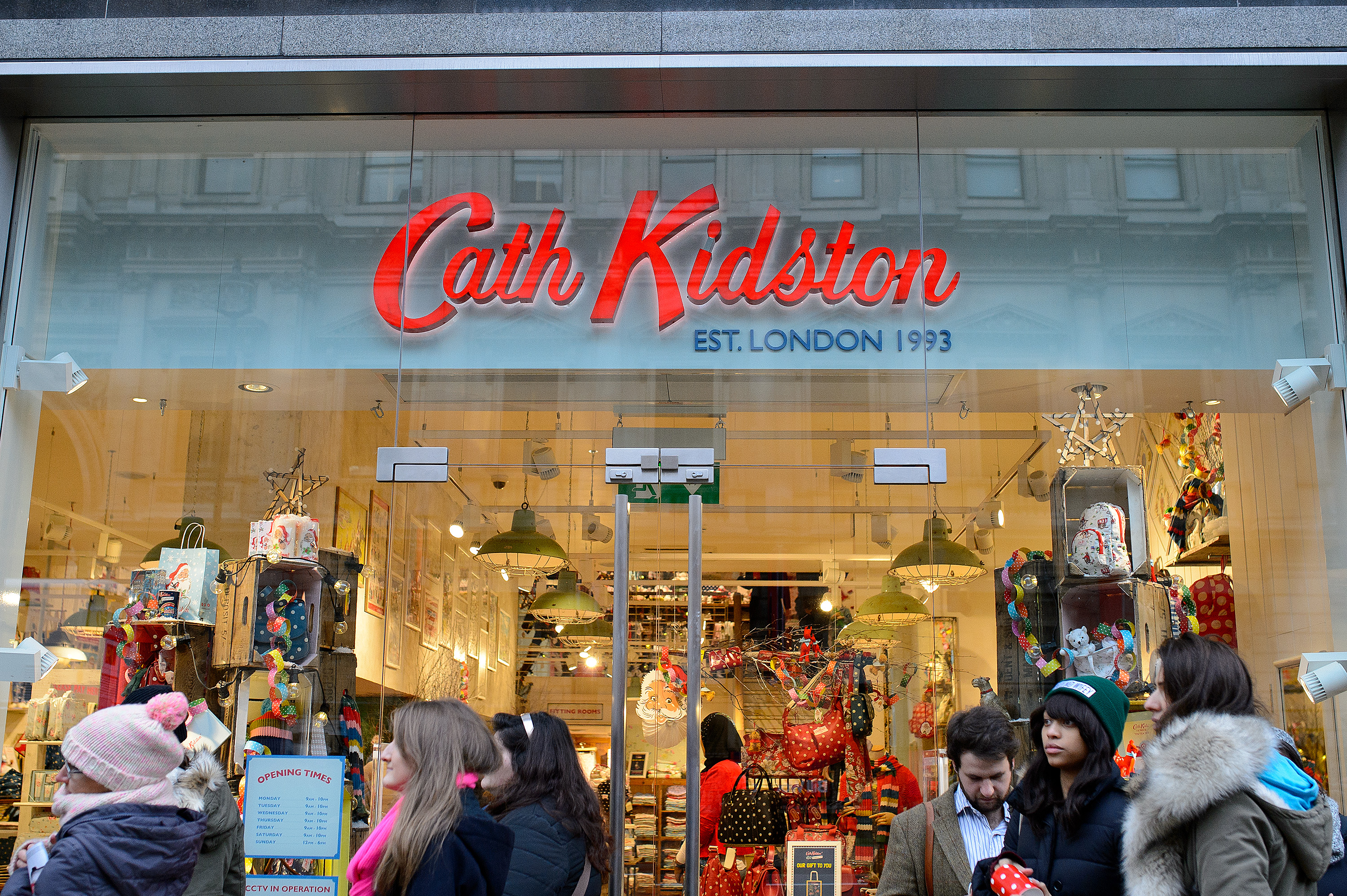 cath kidston piccadilly opening hours